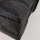 BOTTEGA VENETA Hand Bag Leather Black Gold Auth ti3770-16