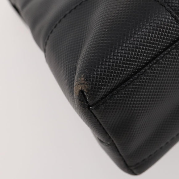 BOTTEGA VENETA Hand Bag Leather Black Gold Auth ti3770
