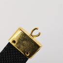 BOTTEGA VENETA Hand Bag Leather Black Gold Auth ti3770-12