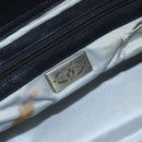 BALLY Hand Bag Leather Black Auth ti3771-13