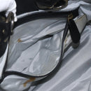 BALLY Hand Bag Leather Black Auth ti3771-18
