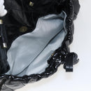 BALLY Hand Bag Leather Black Auth ti3771-19