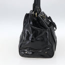 BALLY Hand Bag Leather Black Auth ti3771-4