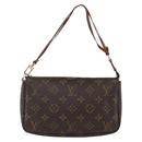 LOUIS VUITTON Monogram Pochette Accessoires Pouch M51980 LV Auth ti3773-13