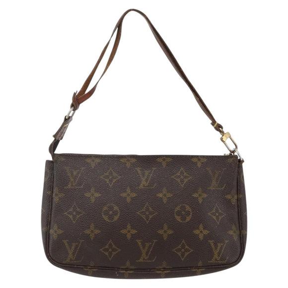 LOUIS VUITTON Monogram Pochette Accessoires Pouch M51980 LV Auth ti3773