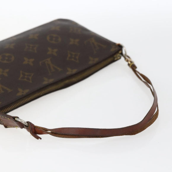 LOUIS VUITTON Monogram Pochette Accessoires Pouch M51980 LV Auth ti3773