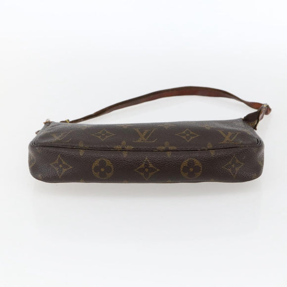 LOUIS VUITTON Monogram Pochette Accessoires Pouch M51980 LV Auth ti3773
