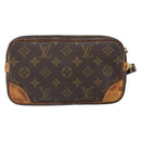LOUIS VUITTON Monogram Marly Dragonne PM Clutch Bag M51827 LV Auth ti3775-2