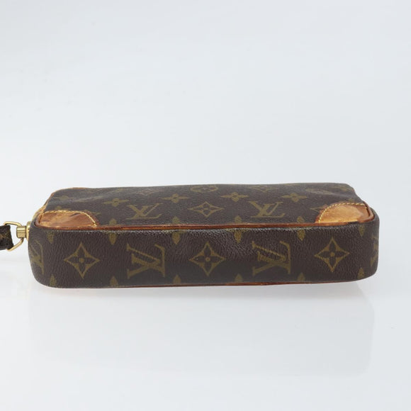 LOUIS VUITTON Monogram Marly Dragonne PM Clutch Bag M51827 LV Auth ti3775