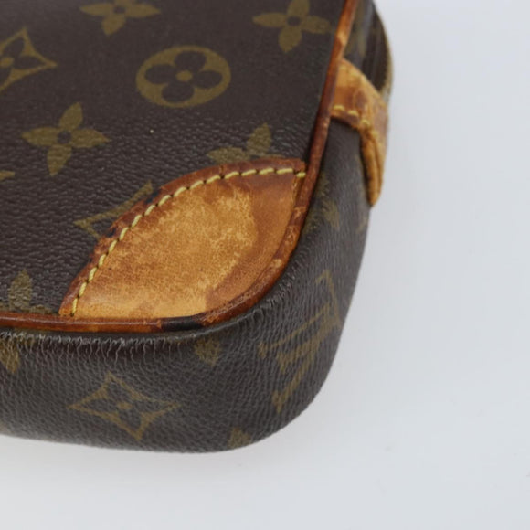LOUIS VUITTON Monogram Marly Dragonne PM Clutch Bag M51827 LV Auth ti3775