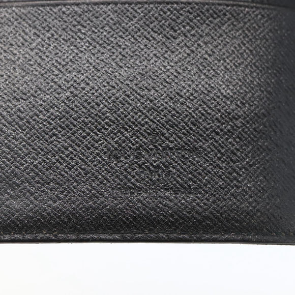 LOUIS VUITTON Epi Agenda MM Dagplanneromslag Zwart R20042 LV Auth ti3776