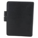 LOUIS VUITTON Epi Agenda MM Dagplanneromslag Zwart R20042 LV Auth ti3776-2