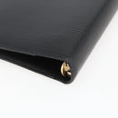LOUIS VUITTON Epi Agenda MM Day Planner Cover Black R20042 LV Auth ti3778-10