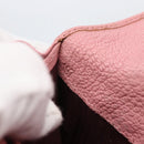 Miu Miu Long Wallet Leather Pink Auth ti3779-12