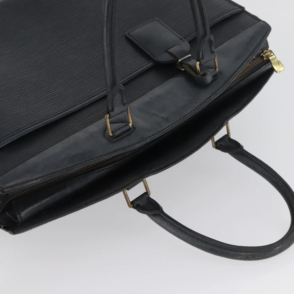 LOUIS VUITTON Epi Riviera Hand Bag Noir Black M48182 LV Auth ti3780