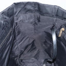 CHANEL New Travel Line Tote Bag Nylon Black Gold CC Auth ti3781-19