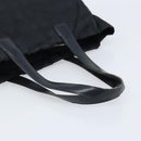 CHANEL New Travel Line Tote Bag Nylon Black Gold CC Auth ti3781-7