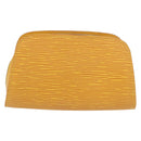 LOUIS VUITTON Epi Dauphine PM Pouch Yellow M48449 LV Auth ti3784-2