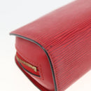 LOUIS VUITTON Epi Dauphine PM Pouch Castilian Red M48447 LV Auth ti3785-16
