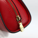 LOUIS VUITTON Epi Dauphine PM Pouch Castilian Red M48447 LV Auth ti3785-8