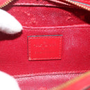 LOUIS VUITTON Epi Dauphine PM Pouch Castilian Red M48447 LV Auth ti3785-9