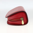 LOUIS VUITTON Epi Dauphine PM Pouch Castilian Red M48447 LV Auth ti3785-3