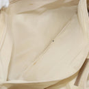 CHANEL New Travel Line Tote Bag Nylon Beige Gold CC Auth ti3788-11