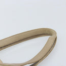 CHANEL New Travel Line Tote Bag Nylon Beige Gold CC Auth ti3789-8