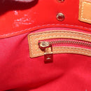 LOUIS VUITTON Monogram Vernis Reade PM Hand Bag Red Rouge M91088 LV Auth ti3791-21