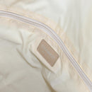 CHANEL New Travel Line Tote Bag Nylon Beige Silver CC Auth ti3793-17