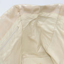 CHANEL New Travel Line Tote Bag Nylon Beige Gold CC Auth ti3795-17