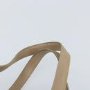 CHANEL New Travel Line Tote Bag Nylon Beige Gold CC Auth ti3795-8