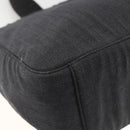 PRADA Hand Bag Canvas Gray Silver Auth ti3797-9