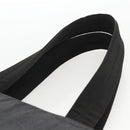 PRADA Hand Bag Canvas Gray Silver Auth ti3797-8