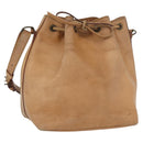 LOUIS VUITTON Epi Petit Noe Shoulder Bag Beige M44106 LV Auth ti3798-1