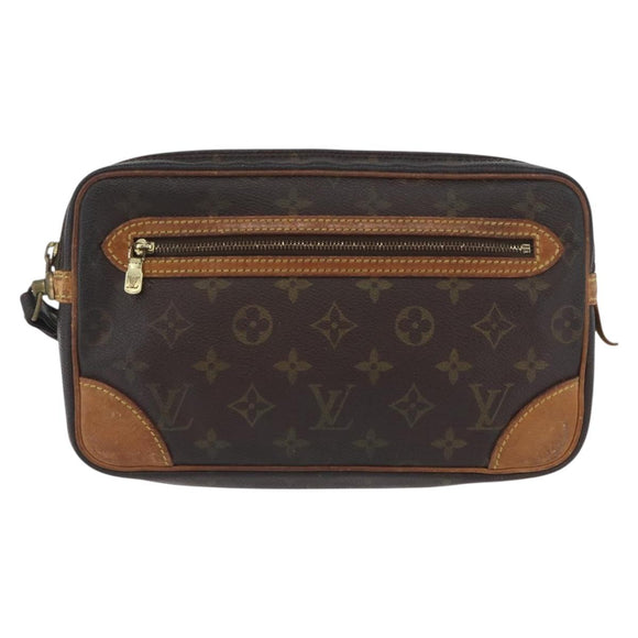 LOUIS VUITTON Monogram Marly Dragonne GM Clutch Bag M51825 LV Auth ti3800