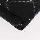 CHANEL Travel line Shoulder Bag Nylon Black CC Auth ti3801-14