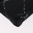 CHANEL Travel line Shoulder Bag Nylon Black CC Auth ti3801-15