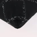 CHANEL Travel line Shoulder Bag Nylon Black CC Auth ti3801-16