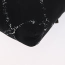 CHANEL Travel line Shoulder Bag Nylon Black CC Auth ti3801-17