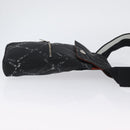 CHANEL Travel line Shoulder Bag Nylon Black CC Auth ti3801-3