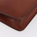 LOUIS VUITTON Epi Serie Dragonne Hand Bag Brown M52618 LV Auth ti3804-11