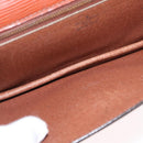 LOUIS VUITTON Epi Serie Dragonne Hand Bag Brown M52618 LV Auth ti3804-16