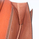 LOUIS VUITTON Epi Serie Dragonne Hand Bag Brown M52618 LV Auth ti3804-17