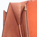 LOUIS VUITTON Epi Serie Dragonne Hand Bag Brown M52618 LV Auth ti3804-18