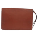 LOUIS VUITTON Epi Serie Dragonne Hand Bag Brown M52618 LV Auth ti3804-3