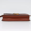 LOUIS VUITTON Epi Serie Dragonne Hand Bag Brown M52618 LV Auth ti3804-8