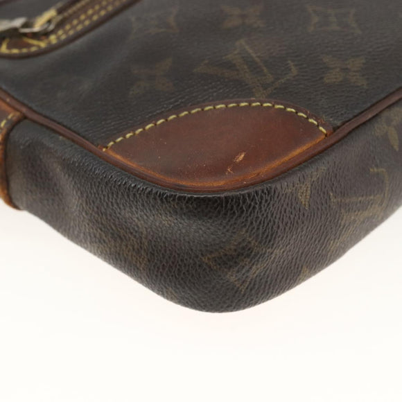 LOUIS VUITTON Monogram Marly Dragonne GM Clutch Bag M51825 LV Auth ti3807