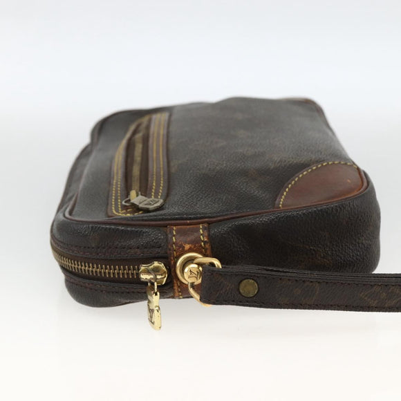 LOUIS VUITTON Monogram Marly Dragonne GM Clutch Bag M51825 LV Auth ti3807