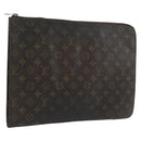 LOUIS VUITTON Monogram Posh Documents Briefcase M53457 LV Auth ti3808-1